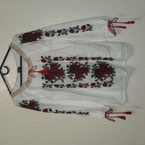 Unique Rose Blouse 🌹 Handmade! ♡